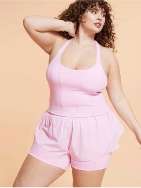 Blogilates Corset Tank Snow Lilac Snow